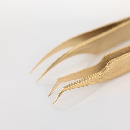Gold Lash Tweezers